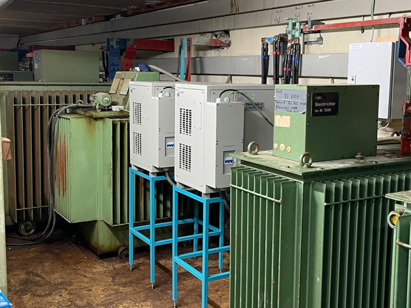 línea de producción de electrochapado, Europa, Alemania, Rectificador de Plating