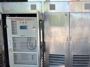 Proyecto de rectificador para electrólisis de hidrógeno de 72 V 445 A para cliente en la India