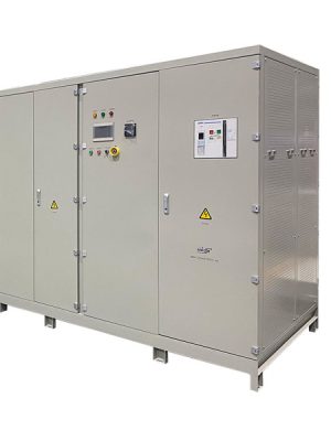 Rectificador industrial de 100V y 10kA para electrólisis de hidrógeno