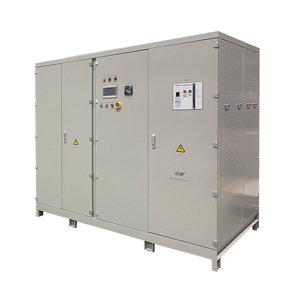 Rectificador industrial de 100V y 10kA para electrólisis de hidrógeno